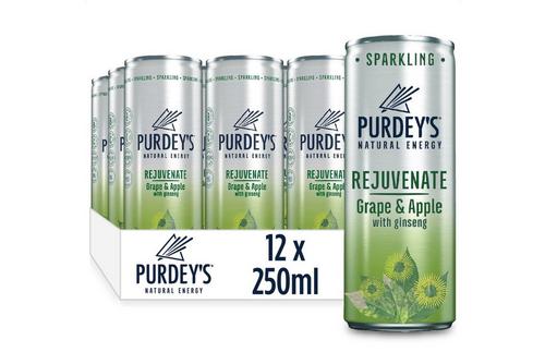 Purdey's Natural Energy Rejuvenate Grape & Apple with Ginseng