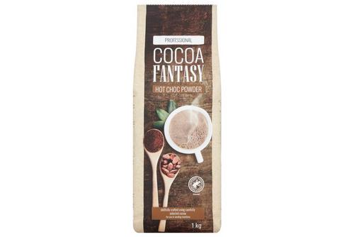 Cocoa Fantasy Hot Chocolate 10x1kg, Vending Bag