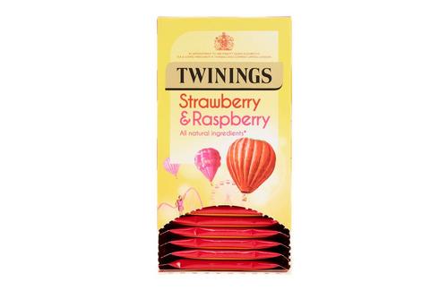 Twinings Strawberry & Raspberry Enveloped Tea Bags