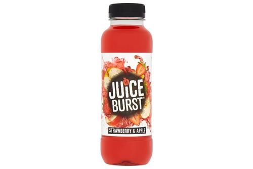 Juiceburst Strawberry & Apple Juice Drink with Sweetener 330ml