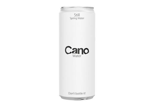 CanO Water Natural Spring Water 330ml - Resealable Can