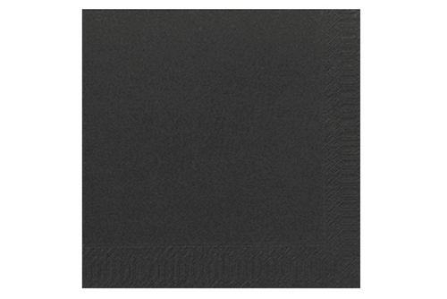 Duni Napkin 3ply 40cm Black