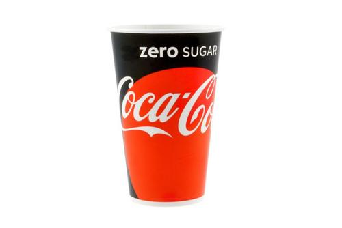 Huhtamaki 12oz Coke Zero Cold Cup