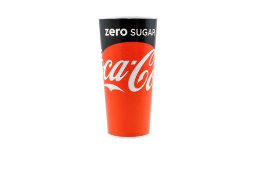 Huhtamaki 22oz Coke Zero Cold Cup