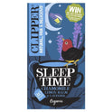 CLIPPER Sleep Time - 20 Chamomile, Lemon Balm & Lavender Teabags 30g - 1 Case