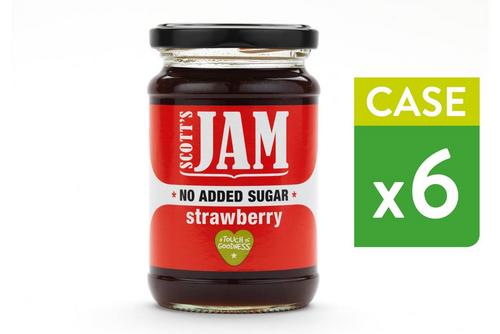 Scott's No Added Sugar Strawberry Jam (with sweetener)