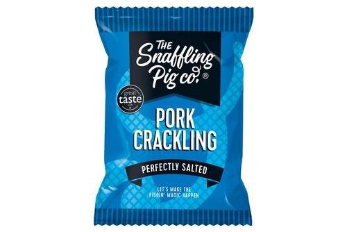 The Snaffling Pig Co Pork Crackling Perfectly Salted 45g