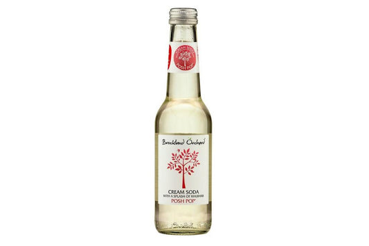 Breckland Orchard Cream Soda with a splash of Rhubarb