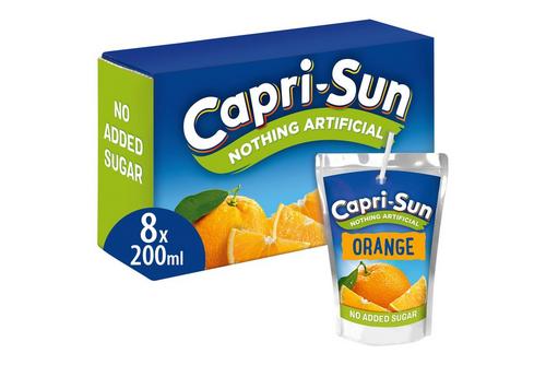 Capri-Sun No Added Sugar Orange 200ml