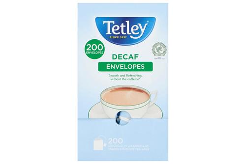 Tetley Decaf String & Tag Envelopes