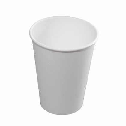 White Single Wall Hot Cup 12oz
