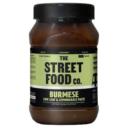 Streetfood Co Burmese Lime Leaf and Lemongrass Paste (Case of 4)