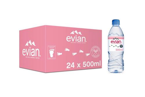 Evian Still Natural Mineral Water 500ml