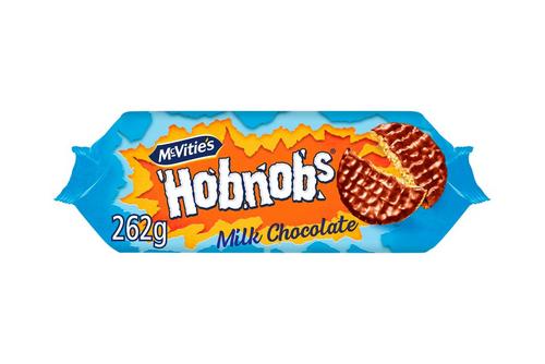 McVitie's Milk Chocolate Hobnobs 12 x 262g