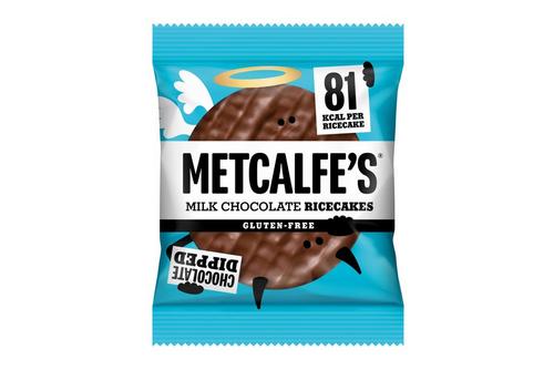 Metcalfe's Ricecakes Milk Chocolate 34g