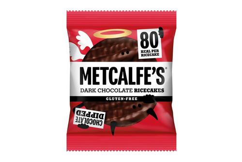 Metcalfe's Ricecakes Dark Chocolate 34g