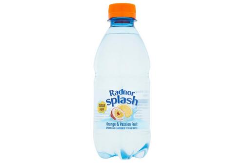 Radnor Splash 330ml Sparkling Orange and Passion Fruit