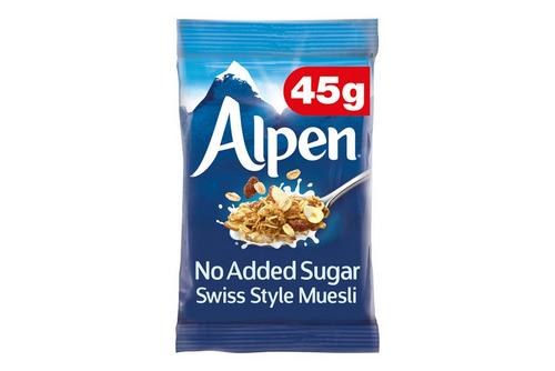 Alpen Muesli No Added Sugar Sachets