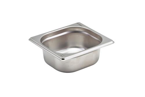 GenWare Stainless Steel Gastronorm GN 1/6 - 6.5cm Deep