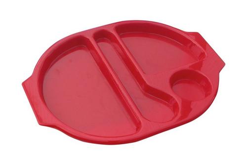 Harfield Red Polycarbonate Large Meal Tray 38x28cm (15x11")