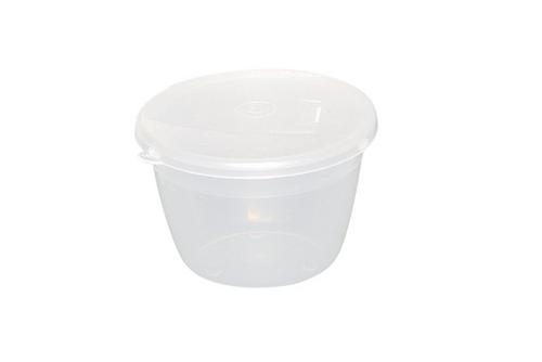 Plastic Pudding Bowl & Lid 150ml (5.27oz)