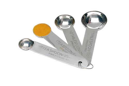 Zodiac Set of 4 Stainless Steel Measuring Spoons