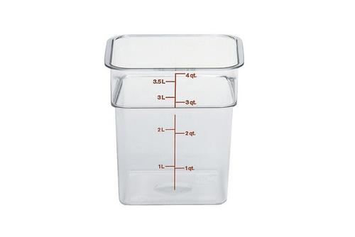 Cambro CamSquare Polycarbonate Container 3.8ltr (133oz)