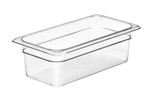 Cambro Clear Polycarbonate Container GN 1/3 - 10cm Deep