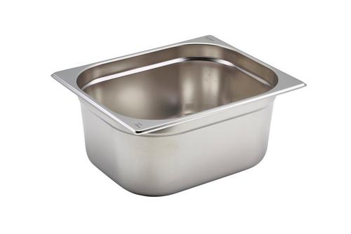 GenWare Stainless Steel Gastronorm GN 1/2 - 15cm Deep