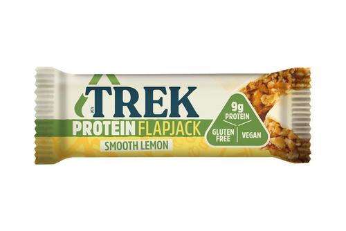 TREK Smooth Lemon Protein Flapjack 50g