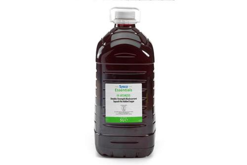 Sysco Essentials Double Strength Blackcurrant Squash No Added Sugar