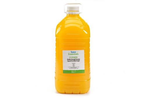 Sysco Essentials Double Strength Orange Squash No Added Sugar