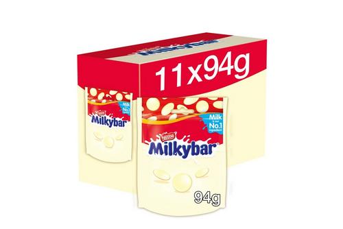 Milkybar Buttons Pouch Bag