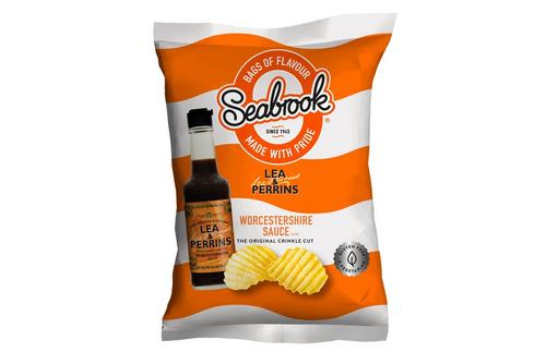 Seabrook Lea & Perrins Worcestershire Flavour Crisps