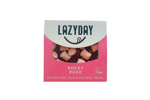 Lazy Day Foods Gluten Free & Vegan Rocky Road slice