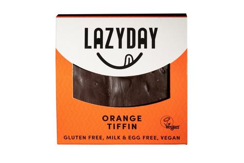 Lazy Day Foods Gluten Free & Vegan Chocolate Orange Tiffin Slice