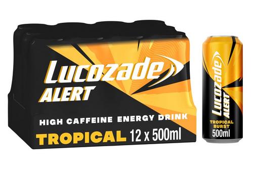 Lucozade Alert Tropical Burst