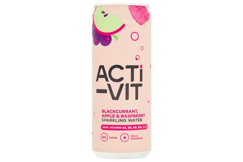 Acti-Vit Blackcurrant, Apple & Raspberry Sparkling Water