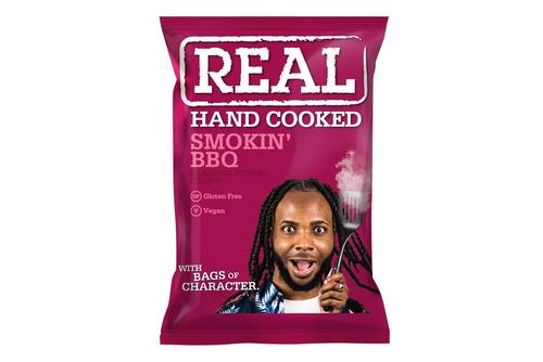 Real Smokin' Barbeque Crisps