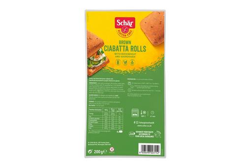 Schar Gluten Free Brown Ciabatta