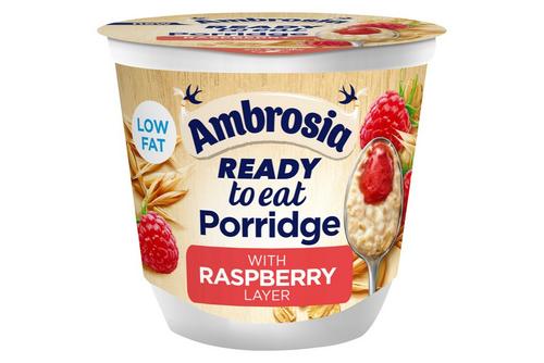 Ambrosia Porridge Raspberry Tub