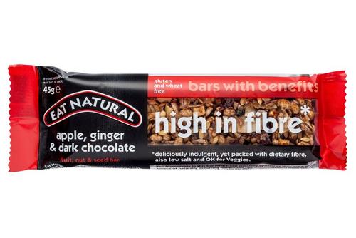 Eat Natural High Fibre Apple, Ginger & Dark Chocolate