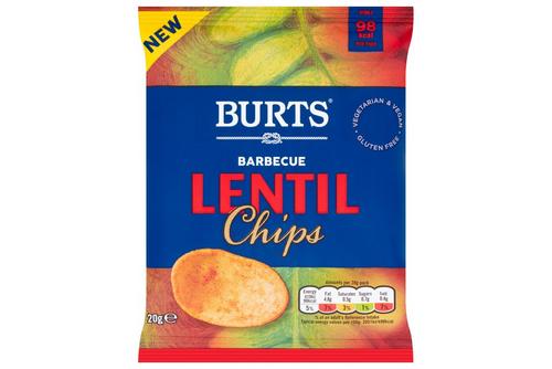 Burts Barbecue Lentil Chips