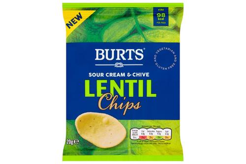 Burts Sour Cream & Chive Lentil Chips