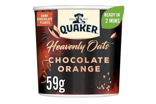 Quaker Oat Chocolate Orange Pot