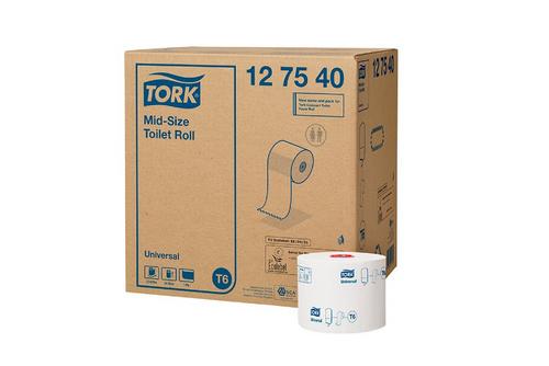 Tork Toilet Roll 1 ply Mid Size