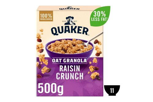 Quaker Oat & Raisin Granola