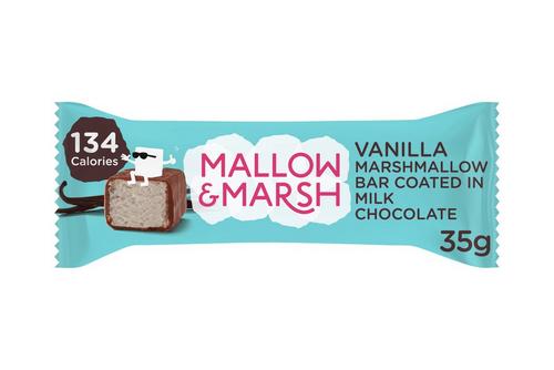 Mallow & Marsh Vanilla Marshmallow in Milk Chocolate