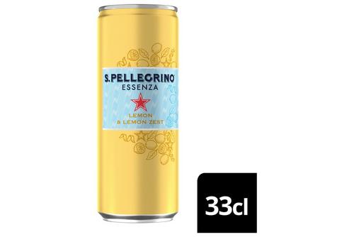 San Pellegrino Sparkling Lemon & Lemon Zest