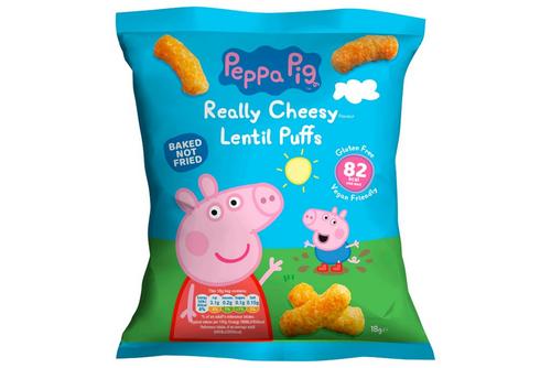 Peppa Pig Cheesey Lentil Puffs